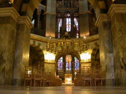 Charlemagne's cathedral at Aachen