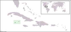 Location of the Cayman Islands