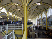 Interior of terminals B and C at Ronald Reagan National Airport