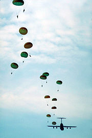 Parachutes Opening