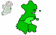 centerMap highlighting Dublin