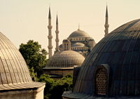 Sultan Ahmed Mosque in Istanbul, Turkey