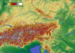 Topography of Austria