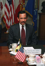 Hassanal Bolkiah, Sultan of Brunei.