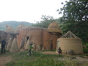 Traditional Taberma houses