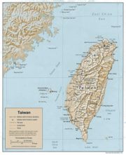 Map of Taiwan