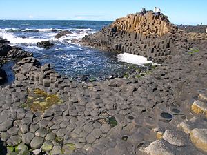 The Giant's Causeway.