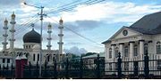 Synagogue next to a Mosque