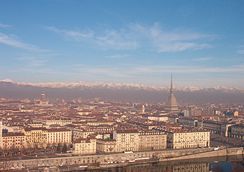 Skyline of Turin