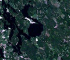 Karikkoselk� - Landsat 7 image of Karikkoselk�.