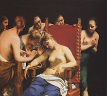 The Death of Cleopatra by Guido Cagnacci, 1658