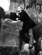 Victor Hugo in exile, 1850s.