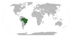 Location of Brazil