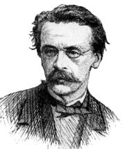 John L. O'Sullivan, sketched in 1874, was an influential columnist as a young man, but is now generally remembered only for his use of the phrase "Manifest Destiny" to advocate the annexation of Texas and Oregon.