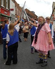 Plough Monday dance by the Royal Liberty Morris.