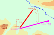 The battle of Chaeronea (map designed by Marco Prins and Jona Lendering) took place the autumn of 338 BC and resulted in a significant victory for Philip, who established Macedon's supremacy over the Greek cities.