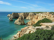 Praia da Marinha, Lagoa, Algarve.