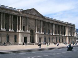 The colonnade of the Louvre