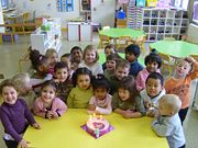 Multi-ethnic children in a Primary Education School in Paris