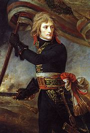 Napoleon at the Bridge of the Arcole, by Baron Antoine-Jean Gros, (ca. 1801), Louvre, Paris