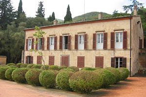 Napoleon's residence Villa San Martino on Elba