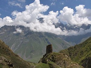 Northern Georgia, Kazbegi region