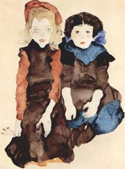 M�dchen, Egon Schiele 1911