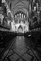 St. Patrick's Cathedral in Dublin, the National Cathedral of the Church of Ireland (part of the Anglican Communion).