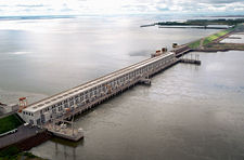 The Yacyret� Dam hydroelectric complex is the second largest in the world.