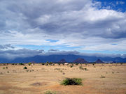 The Agasthiyamalai hills cut off Tirunelveli (India) from the monsoons, creating a rainshadow region