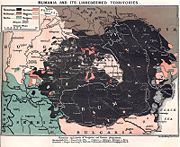 Territories inhabited by Romanians before WWI