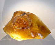 Amber, 12 cm diameter