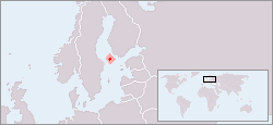 Location of �land