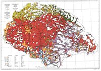 Ethnic map of Hungary (without Croatia)