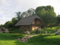 A cottage hotel in a rural area is a sign of increasingly popular agrotourism.