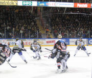 Ice hockey in Finland.