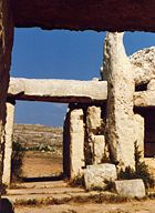 Ancient Mnajdra temples.