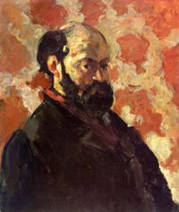 Self Portrait by Paul C�zanne. Working in the late 19th century, C�zanne had a palette of colors that earlier generations of artists could only dream of.