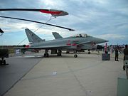 Italian Air Force Eurofighter Typhoon at Pratica di Mare