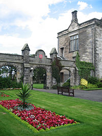 View of the quadrangle of the United College