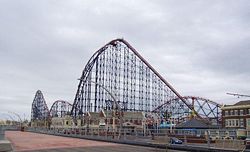 The Pepsi Max Big One at Pleasure Beach.