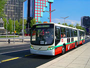 A Metrob�s in Santa Fe.