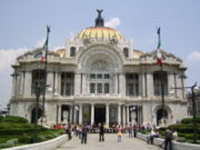 Palace of Fine Arts in Mexico City.