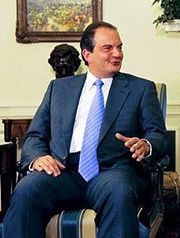 Kostas Karamanlis, the current Prime Minister of Greece.