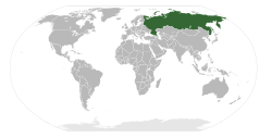 Location of Russia