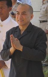 King Norodom Sihamoni of Cambodia