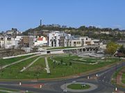 The new Scottish Parliament Building opened in October 2004.