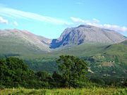 Ben Nevis, the highest peak in the British Isles