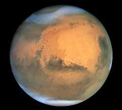 The planet Mars