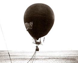 The Eagle sailing north, photographed from the steamer Virgo.